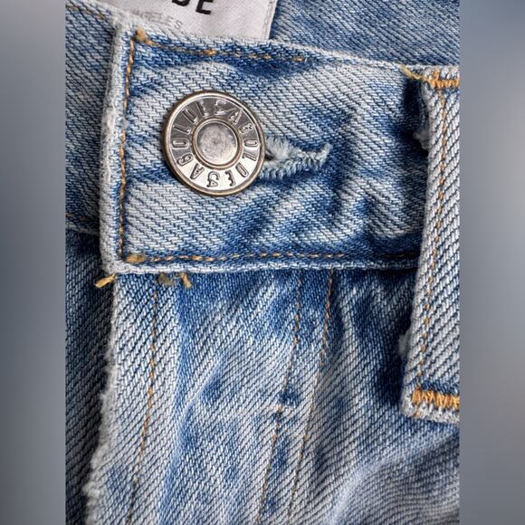 Agolde Jamie High Rise Classic in Shakedown Size 23 or 0 100% Cotton Straight - Picture 6 of 11